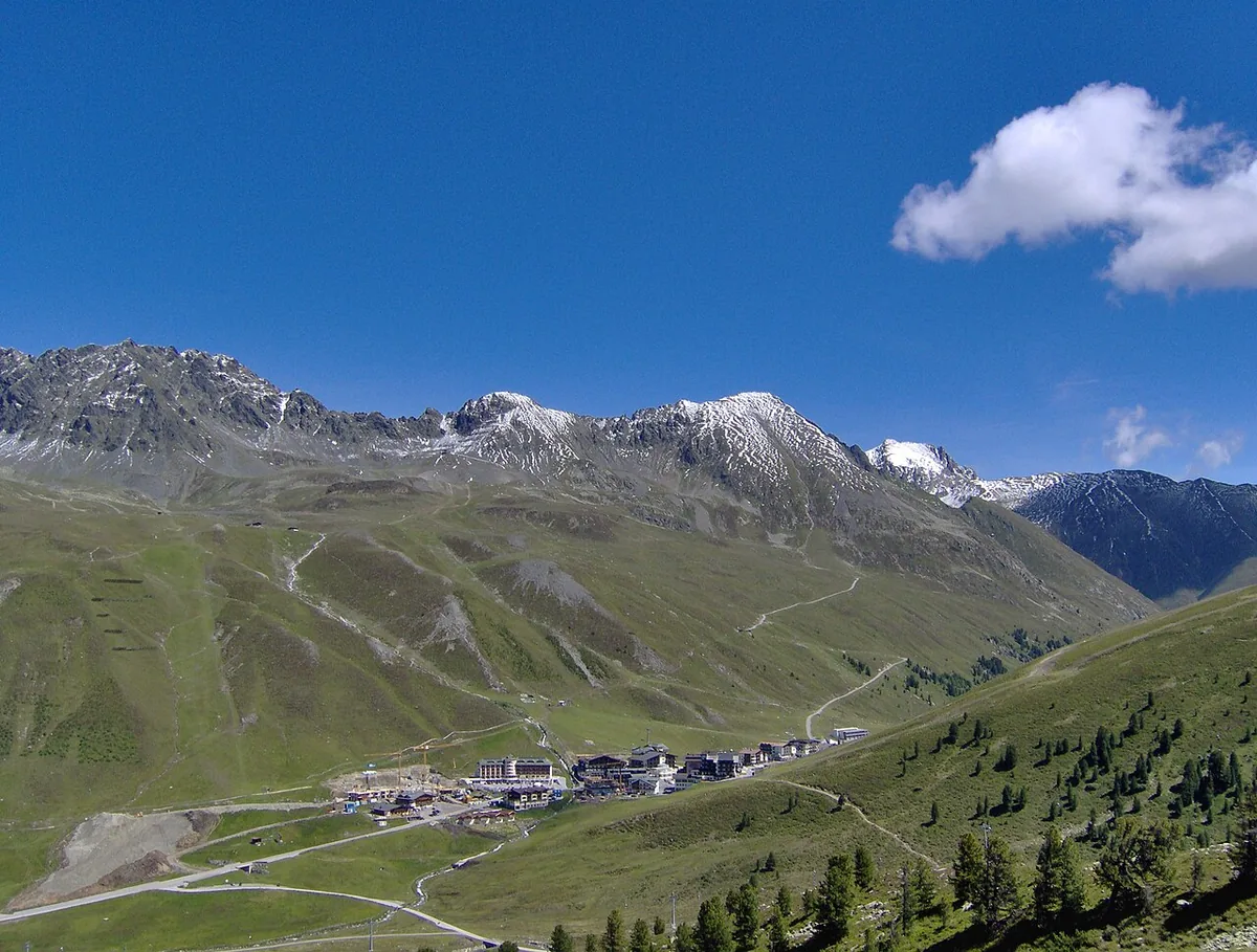 Kühtai, Autriche. Photo : Tubantia (CC BY-SA 3.0) ; redimensionnée et convertie en WebP.